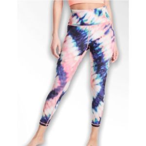 Athleta Elation Tie Dye 7/8 Tight Leggings Sz. XL